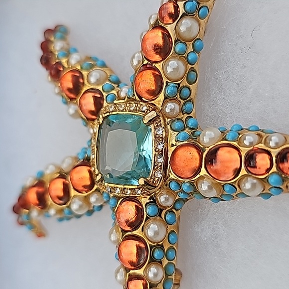 KJL Avon starfish brooch - Picture 6 of 6